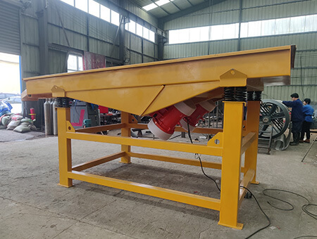 feed linear vibrating screen